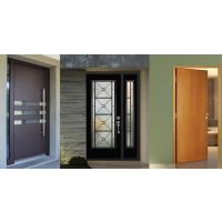 Residential Door – Steel Entrance & Internal Door with Woodgrain Finish, Termite-Free